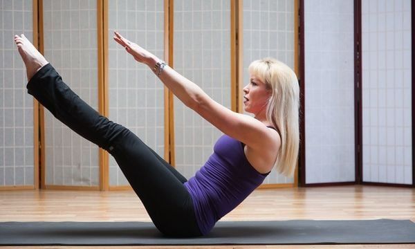 Bài tập gập người chữ V - V Crunches