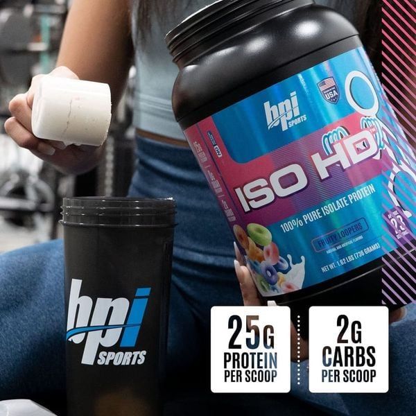 BPI ISO HD thích hợp cho người muốn protein tinh khiết và ít carbs