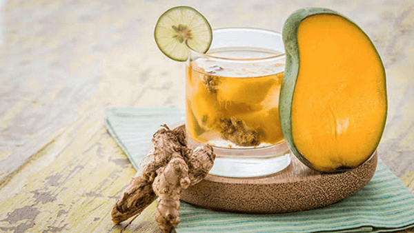 Cách làm nước detox xoài và gừng