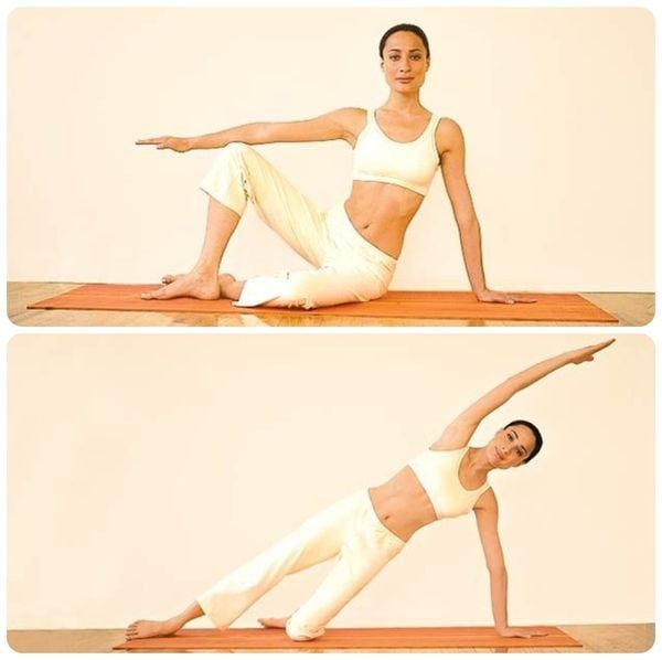 Bài tập Pilates vươn vai