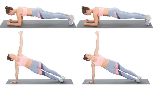 1 phút plank có thể bằng 2 - 3 cái gập bụng