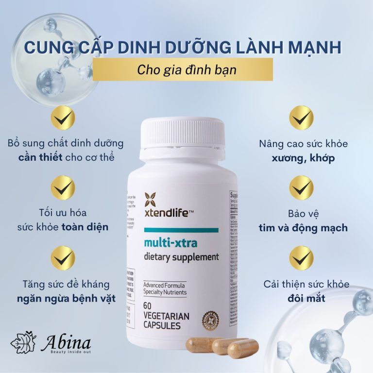 Vitamin tổng hợp cho gia đình Xtend-Life Multi-Xtra