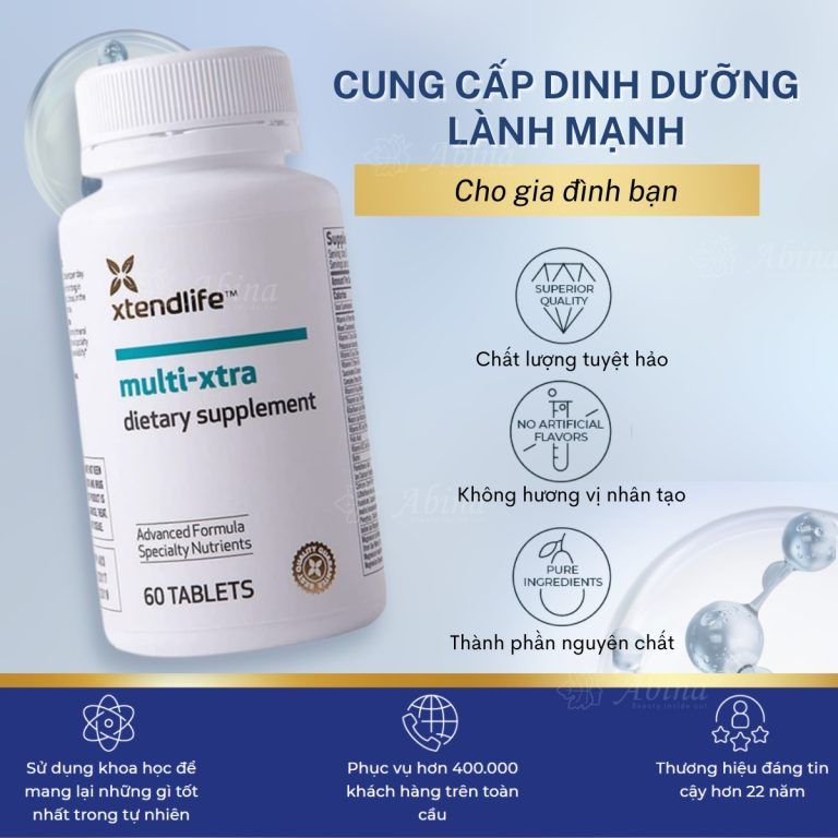 Vitamin tổng hợp cho gia đình Xtend-Life Multi-Xtra