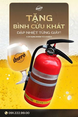 Tặng bình cứu khát, giải nhiệt mùa hè