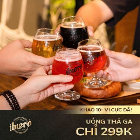 Chỉ 299k! UỐNG VẠN LY BEER - MỘT GIÁ DUY NHẤT
