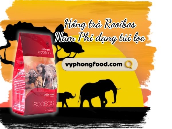 Hãy cùng vyphongfood.com khám phá hồng trà Rooibos Nam Phi và 10 cách tái chế bã trà rooibos để bảo vệ môi trường