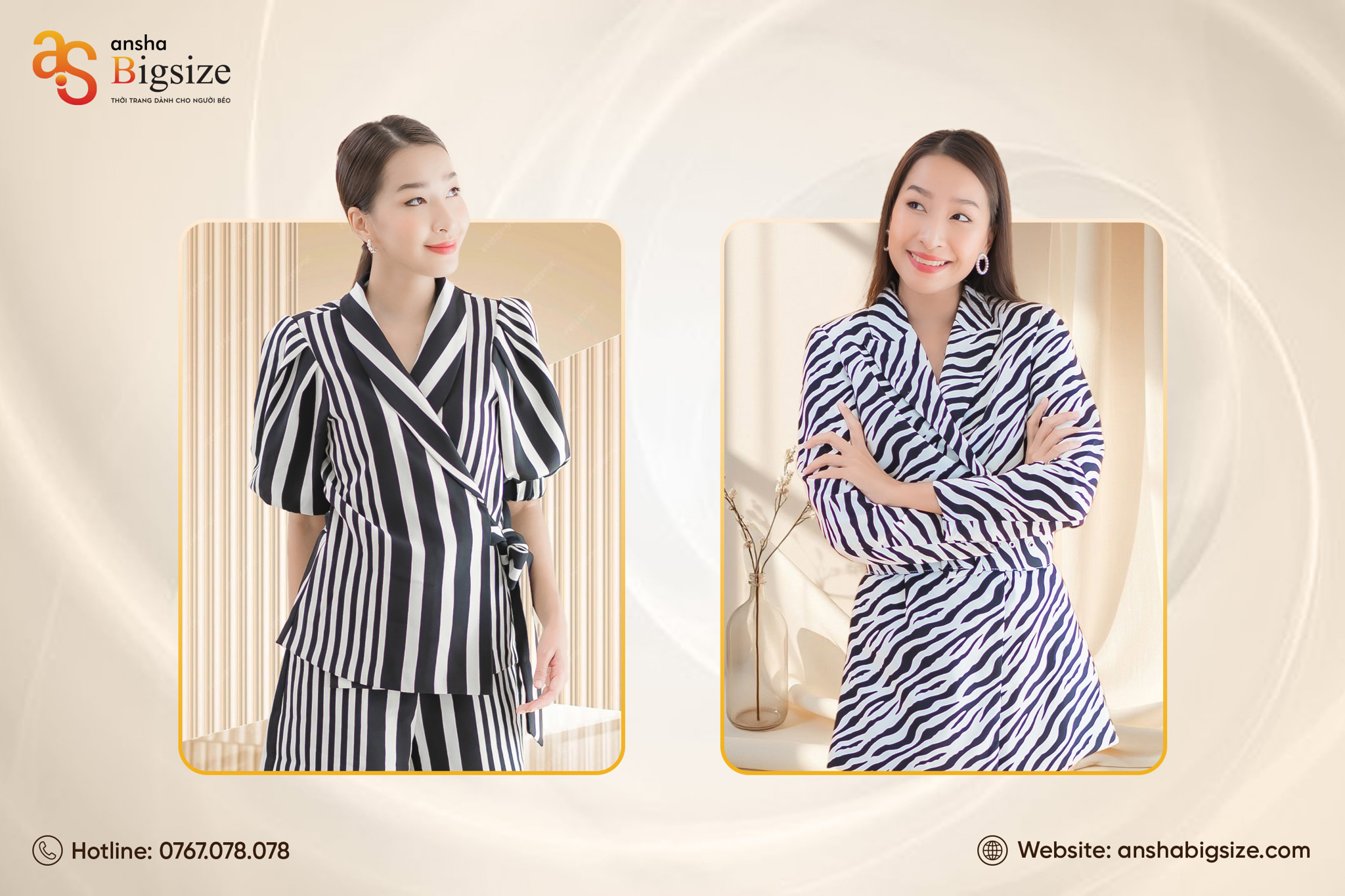 Phối đồ với hoạ tiết dọc, đơn giản mà “ăn điểm”