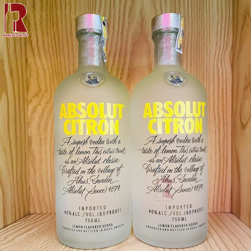 Rượu Vodka Absolut Citron giá rẻ nhất thị trường