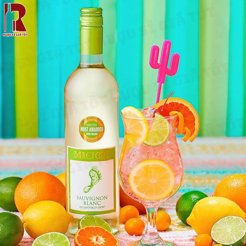 Giá rượu vang Barefoot Sauvignon Blanc