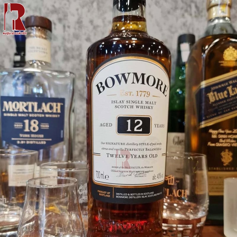 Rượu Bowmore 12 Năm chính hãng giá tốt