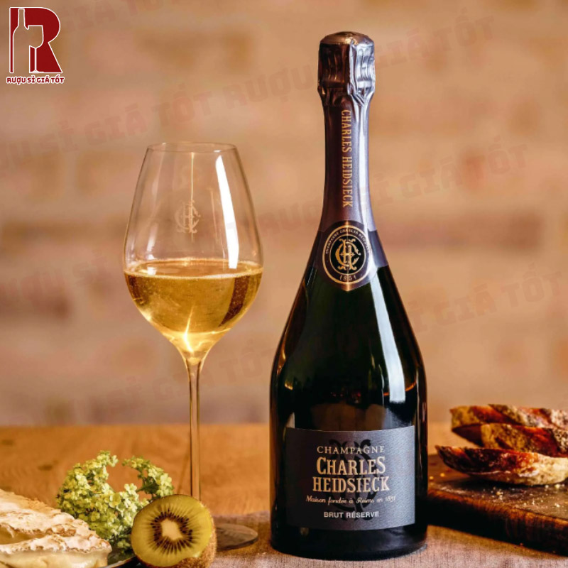 Cách thưởng thức rượu sâm banh cùng thực phẩm