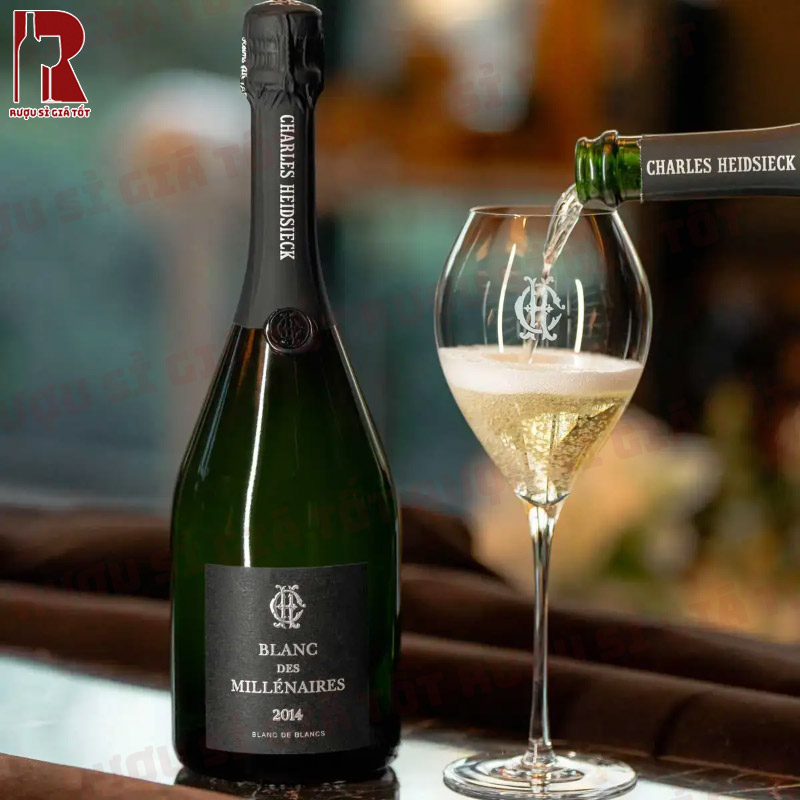 Cách thưởng thức Champagne Charles Heidsieck Blanc De Blancs đúng