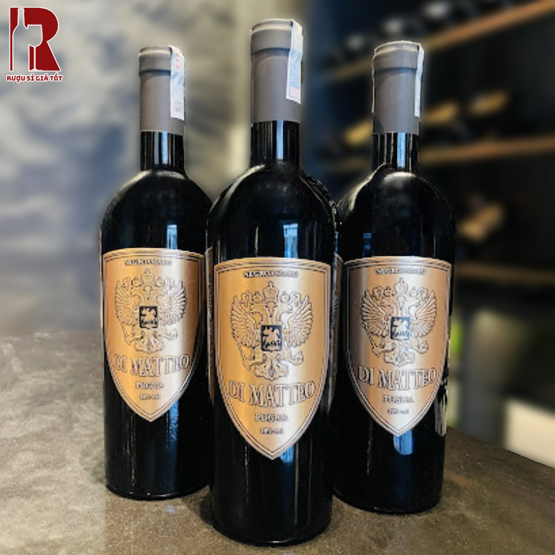 Rượu vang Di Matteo Negroamaro Puglia