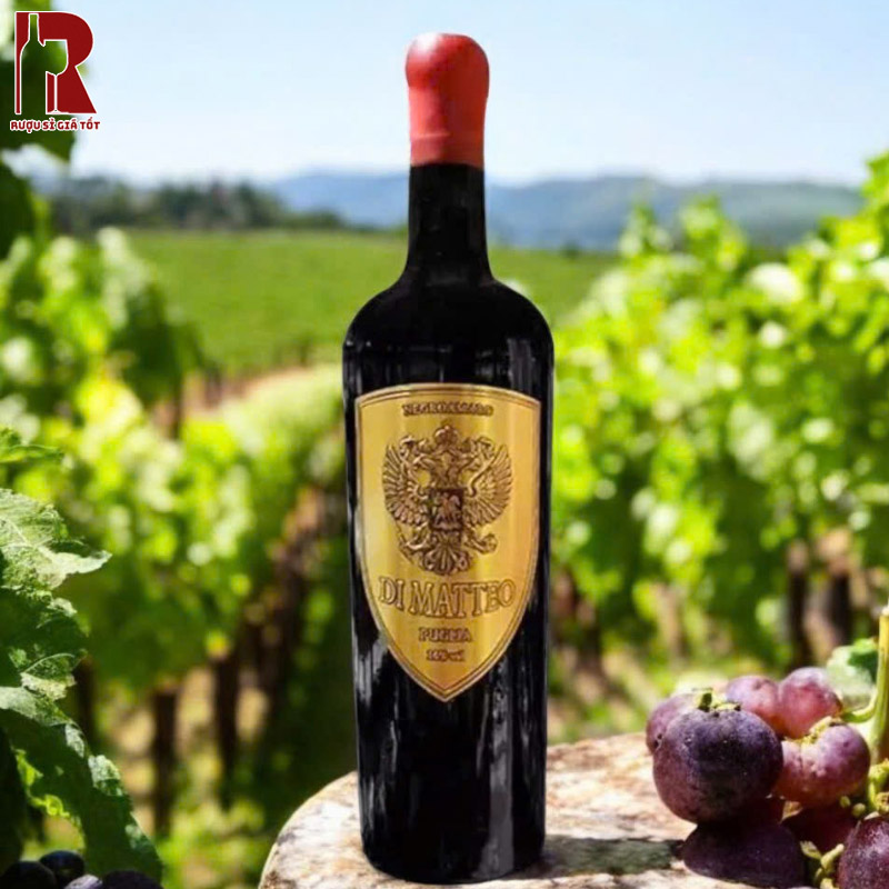 Rượu vang Di Matteo Negroamaro Puglia giá hợp lý