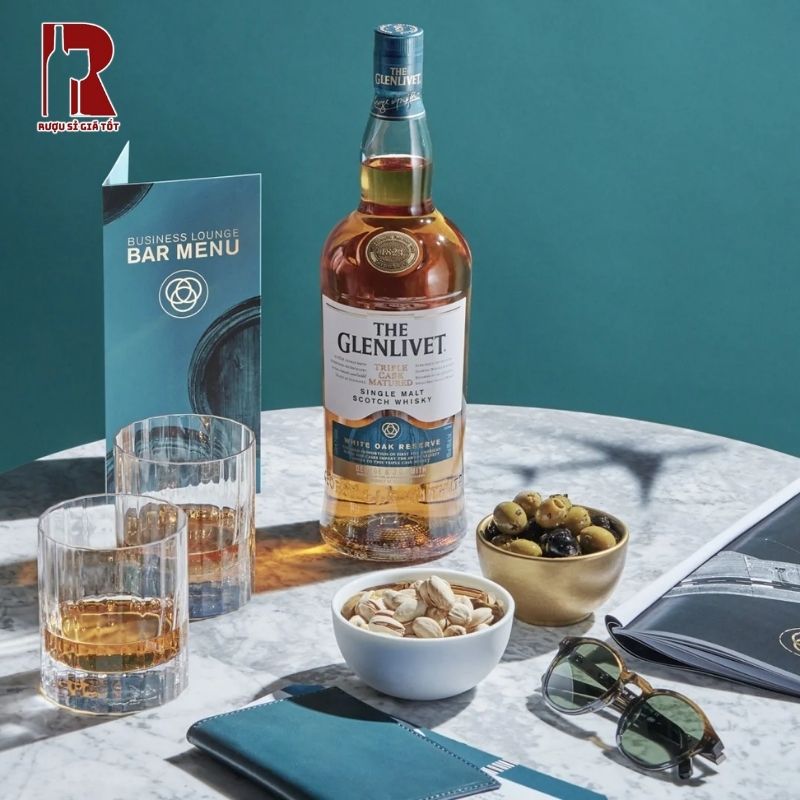 Cách thưởng thức rượu Glenlivet Triple Cask Matured White Oak Reserve tốt nhất