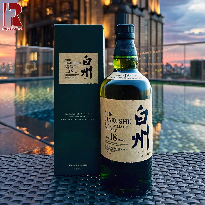 Rượu Hakushu 18 năm giá bao nhiêu?