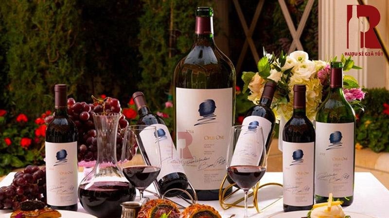 Mua rượu vang Opus One nhập khẩu mỹ giá tốt