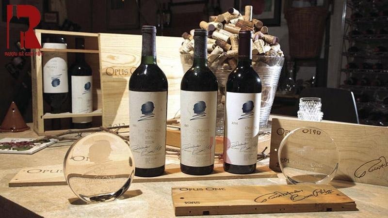 Rượu vang Mỹ Opus One chính hãng