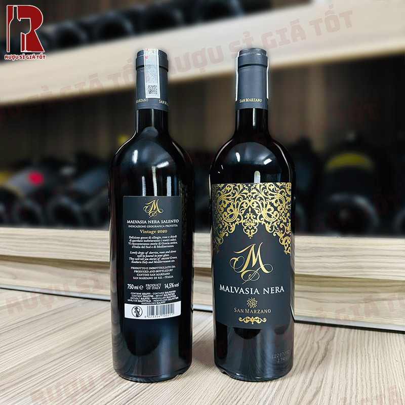 Vang đỏ M Malvasia Nera San Marzano xuất xứ ở đâu