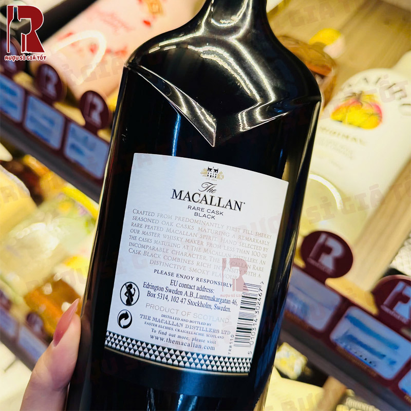 Rượu Macallan Rare Cask Black nhập khẩu chính hãng