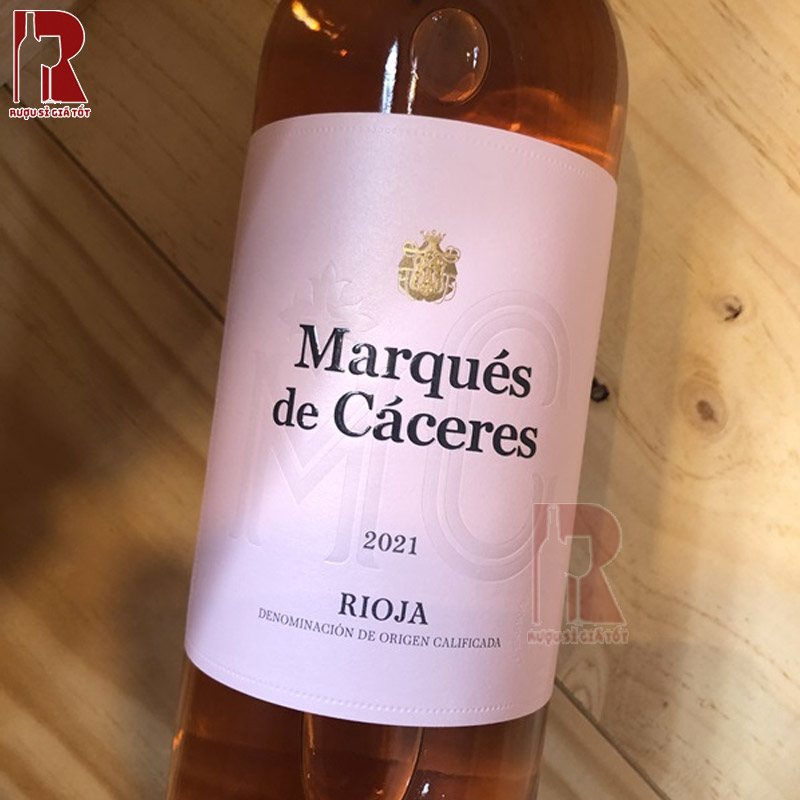 Marques de Caceres Rioja Rosado là người đi kèm hoàn hảo cho các món ăn ít gia vị, các món hải sản hoặc phô mai
