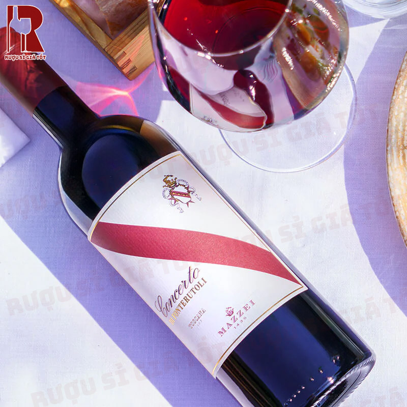 Hướng dẫn sử dụng rượu vang Ý Mazzei