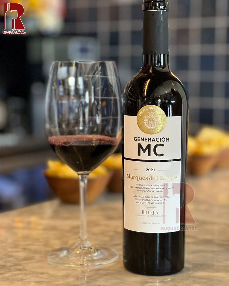 Marques de Caceres MC Rioja hoàn hảo cho những buổi tiệc sang trọng hoặc là dùng làm quà biếu