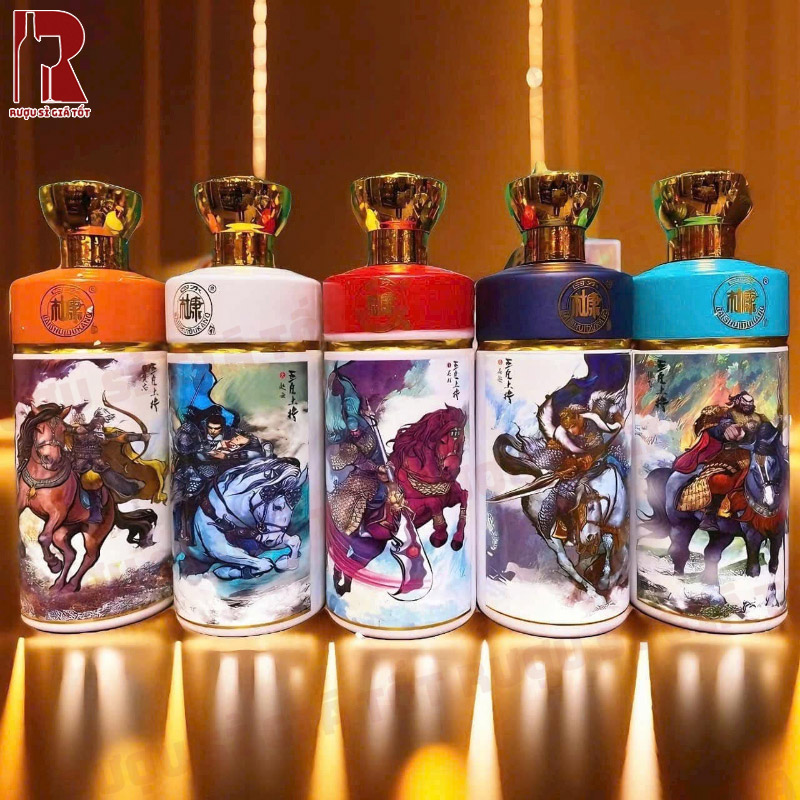 Thiết Kế Chai Rượu Mao Đài Ngũ Hổ Tướng - Biểu Tượng Của Sức Mạnh Và Nghệ Thuật