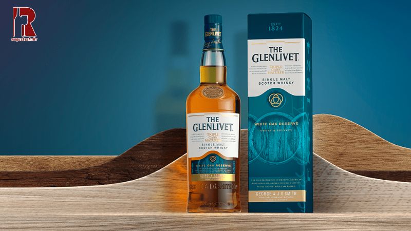 Glenlivet Triple Cask Matured White Oak Reserve đem đến hương vị trẻ trung, ngọt ngào và hiện đại