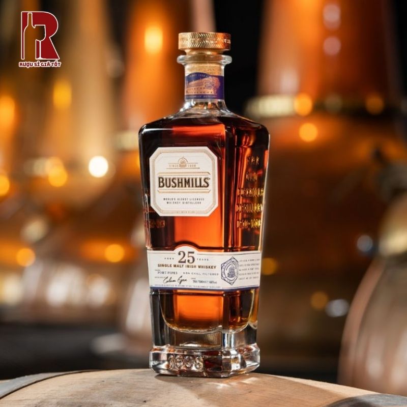Trải nghiệm rượu Bushmills 25 mềm mượt