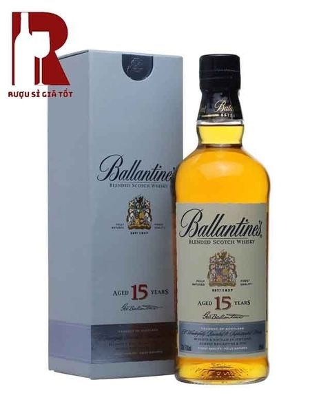 Rượu ngoại Ballantine’s 15 năm giá rẻ dưới 1 triệu đồng