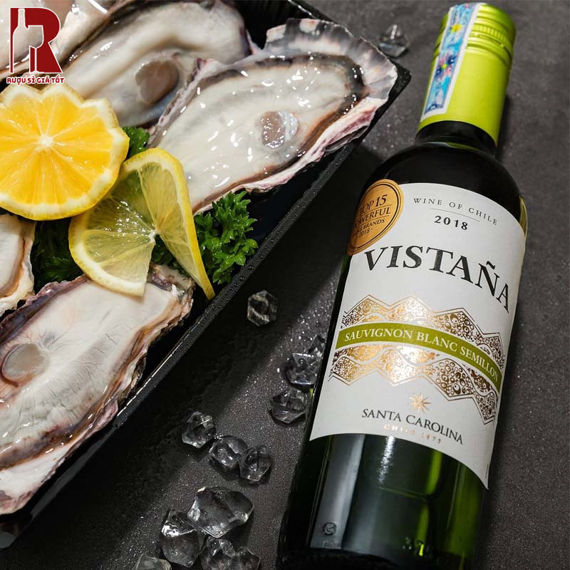 Rượu Santa Carolina Vistana Sauvignon Blanc với hương thơm biển cả
