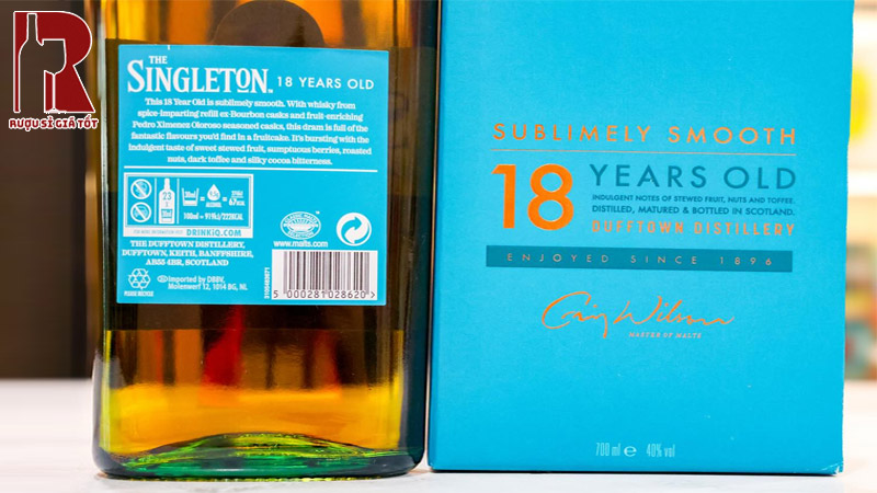 Rượu Singleton 18 Năm giá rẻ chính hãng