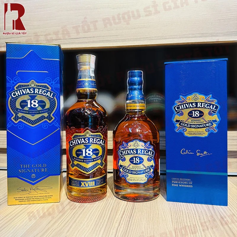 Chivas 18 Regal Gold Signature Mới được chỉnh sửa lại để phù hợp với đa dạng thực khách hơn