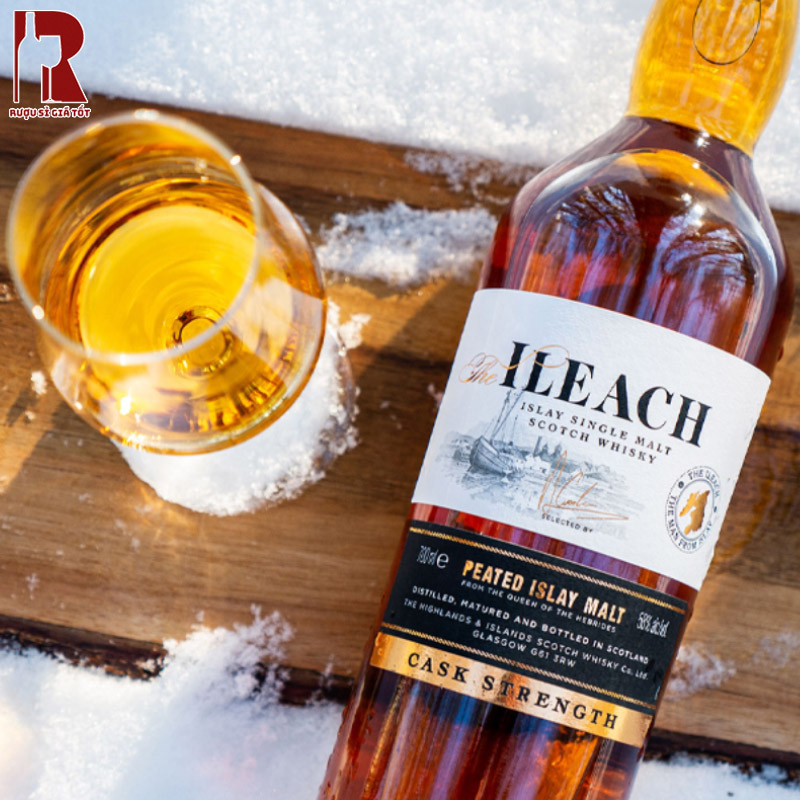Vang The Ileach Cask Strength và mùi khói đặc trưng