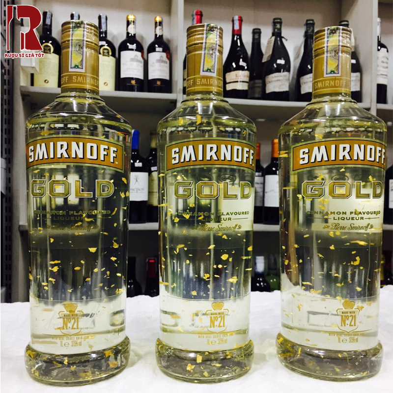 Rượu Vodka Smirnoff Gold Cinnamon