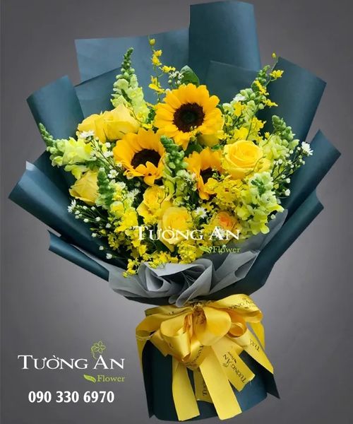 Bó Hoa Hướng Dương Mix