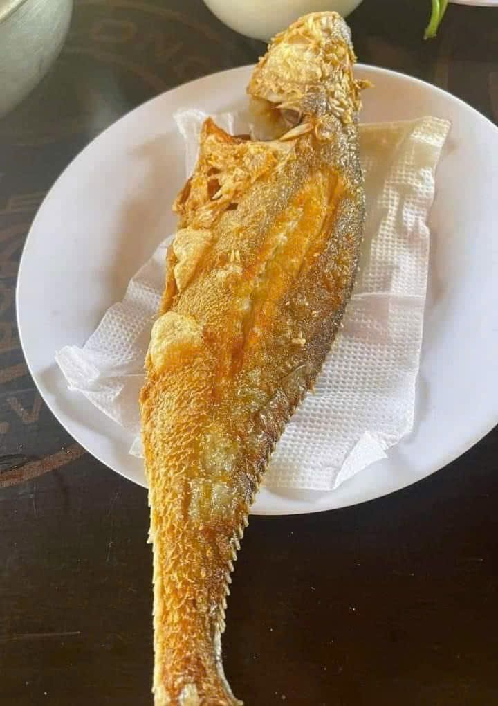 Cá sửu 1 nắng đặc sản Campuchia