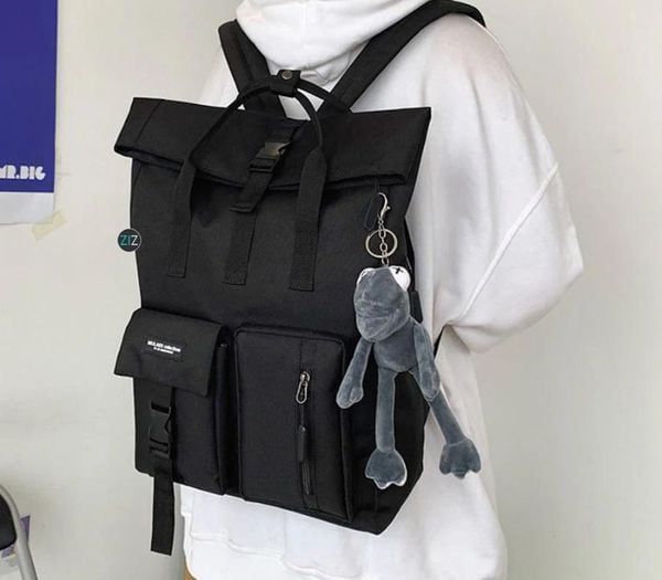 balo đi học nữ cấp 3 màu đen