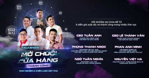 Haravan đồng hành cùng sự kiện “Mở chuỗi cửa hàng thành công - Kinh nghiệm & Chiến lược đột phá”