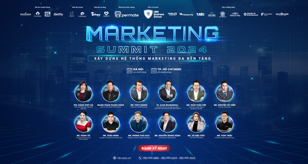 Haravan đồng hành cùng Marketing Summit 2024: Hành trình xây dựng hệ thống Marketing đa nền tảng cho doanh nghiệp.