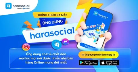 [Mới] Ra mắt Ứng dụng chat & chốt đơn mọi lúc mọi nơi HaraSocial