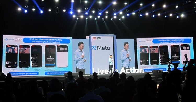 Haravan có mặt tại sự kiện Meta Live In Action - Đối tác cung cấp giải pháp Livestream Shopping Tools với Harasocial