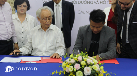 Haravan - Lễ ký kết hợp tác và độc quyền sản phẩm Haraedu