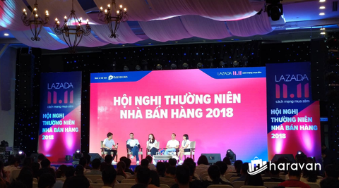 Haravan đồng hành cùng Lazada tại Hội nghị thường niên nhà bán hàng 2018