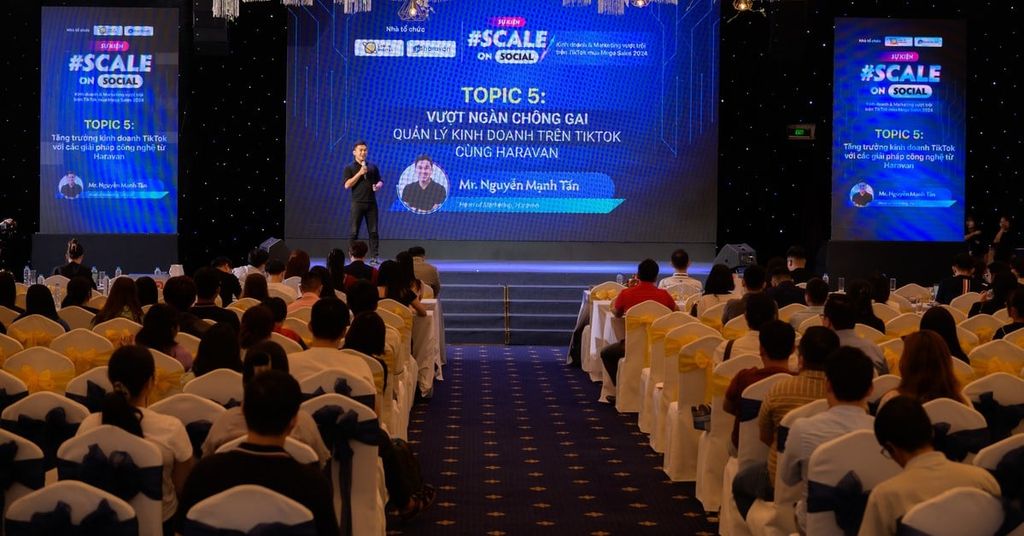 Haravan cùng Lemon Digital tổ chức thành công sự kiện “SCALE ON SOCIAL - Kinh doanh và Marketing vượt trội trên TikTok mùa Mega Sales 2024”