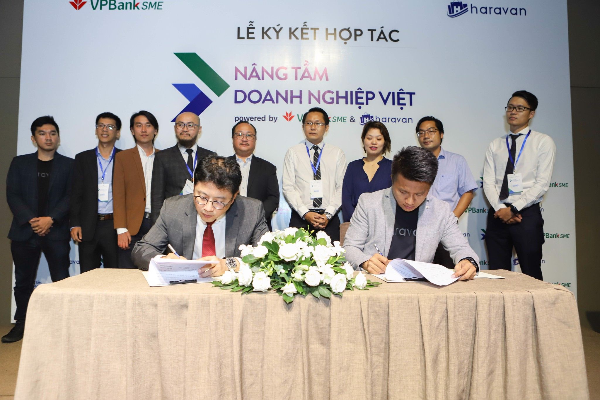 Lễ ký kết hợp tác Dự Án “ Haravan - VPBank: Nâng tầm 50.000 doanh nghiệp Việt”