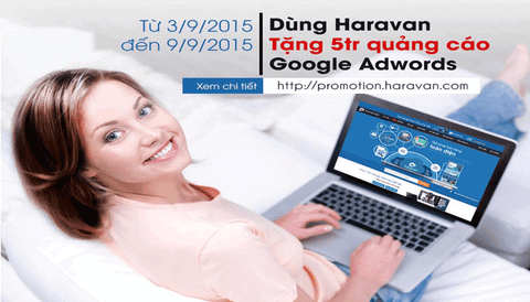 Đăng kí liền tay tặng ngay 5 triệu chạy quảng cáo Google AdWords