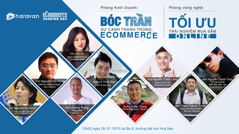 Ecommerce sharing day tháng 7: Sự cạnh tranh & Tối ưu trải nghiệm web