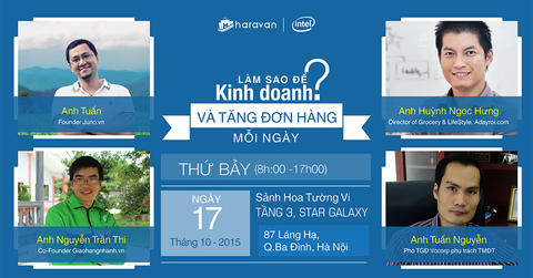 Haravan ra mắt tại Hà Nội với Ngày hội kinh doanh online